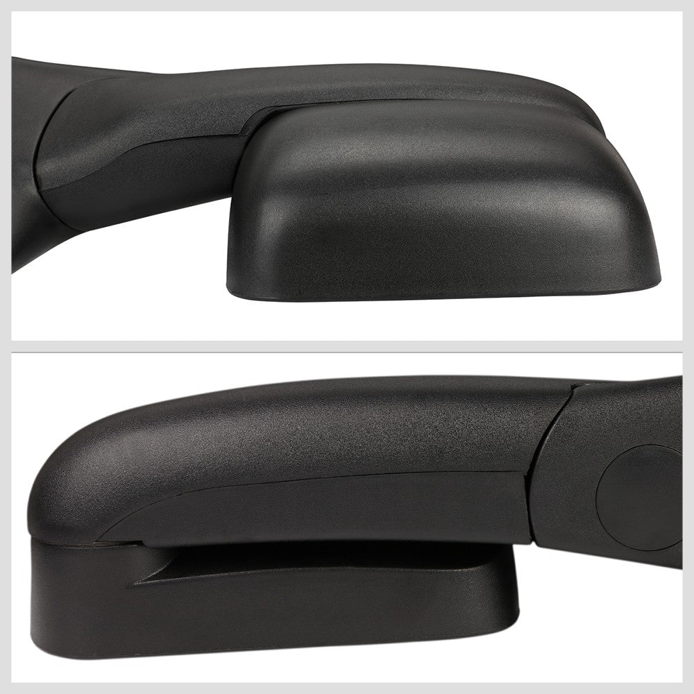 Right Black Towing Side Mirror Manual Adjustment W/Heated for 94-02 Ram 3500