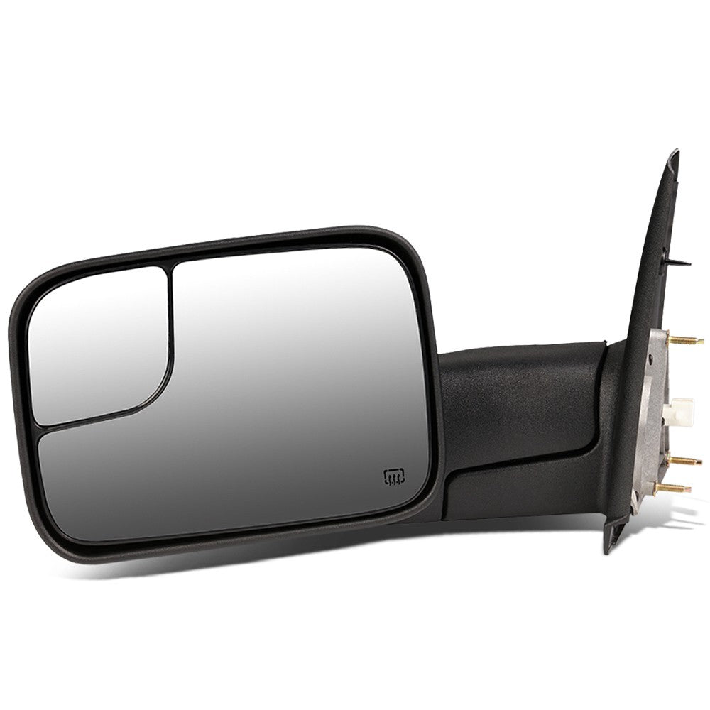 Left Towing Side Mirror Powered Adjustment Heating 03-09 Ram3500 BFC-VMIR-012-T111-BK-L
