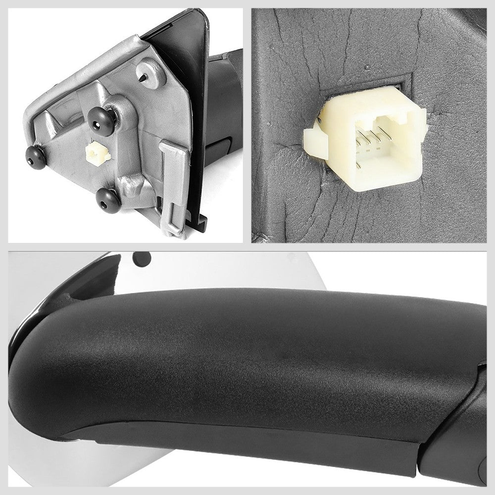 Left/Right Chrome Towing Side Mirror Powered W/Heated for 02-08 Ram1500