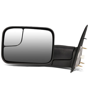 Left Towing Side Mirror Powered Adjustment Heated 03-09 Ram 2500 BFC-VMIR-012-T222-BK-L