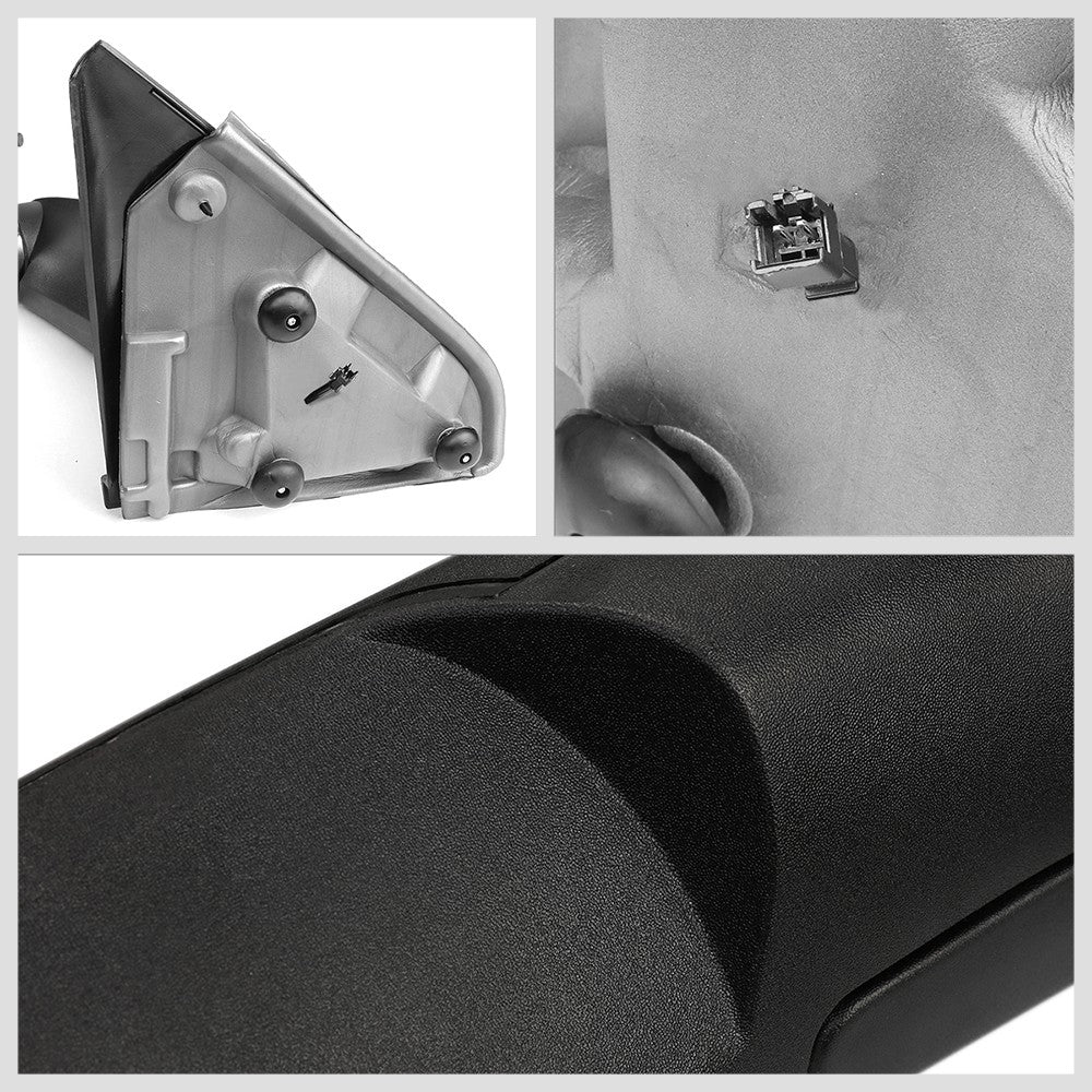 Left/Right Black Towing Side Mirror Manual+ LED Turn Signal for 03-09 Ram 2500