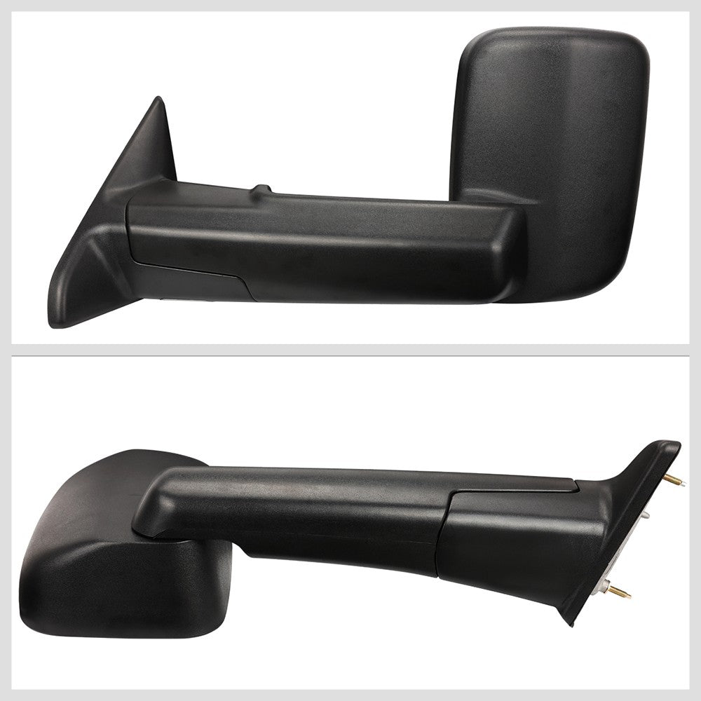 Left/Right Black Towing Side Mirror Powered W/Heated for 03-09 Ram3500