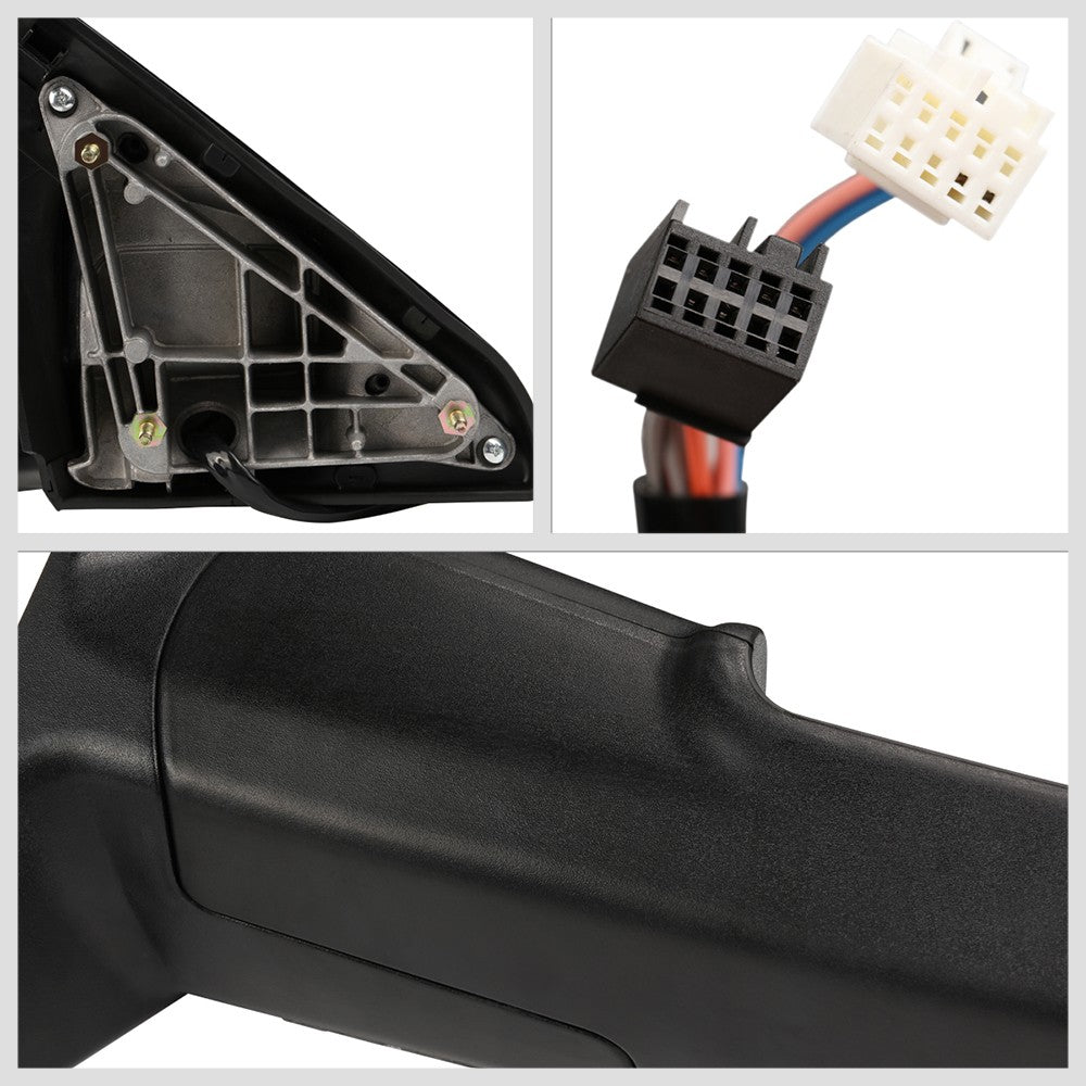 Left/Right Black Towing Side Mirror Powered W/Heated for 03-09 Ram3500