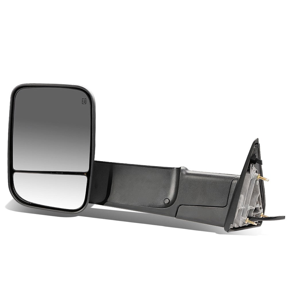 Left Towing Side Mirror Powered Heated Turn Signal 09-10 Ram 2500 BFC-VMIR-013-T888-BK-SM-L