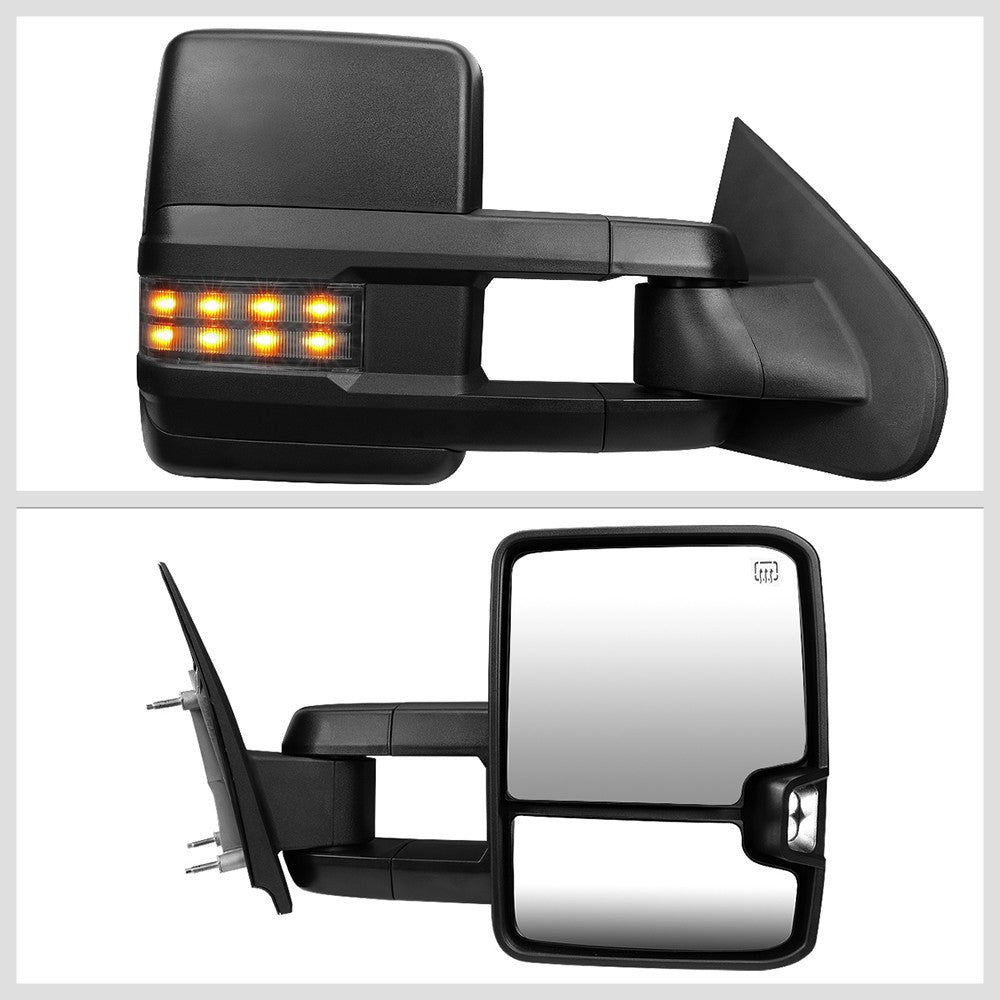 Right Towing Side Mirror Powered W/Heated LED Turn Signal for 03-06 Escalade