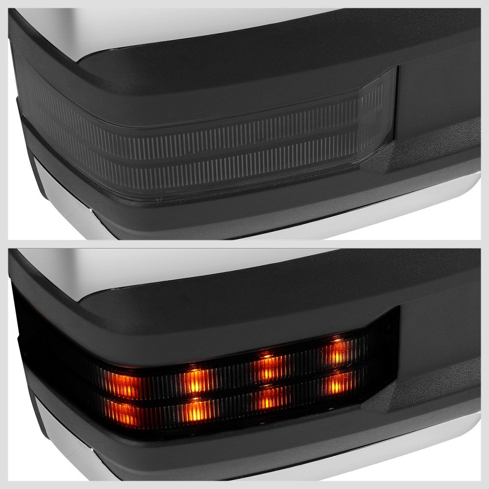 Right Towing Side Mirror Powered+ W/Heated LED Turn Signal for 03-06 Escalade