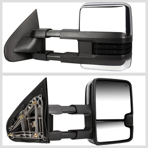 Left/Right Towing Side Mirror Powered W/Heated Turn Signal for 15-17Sierra 1500