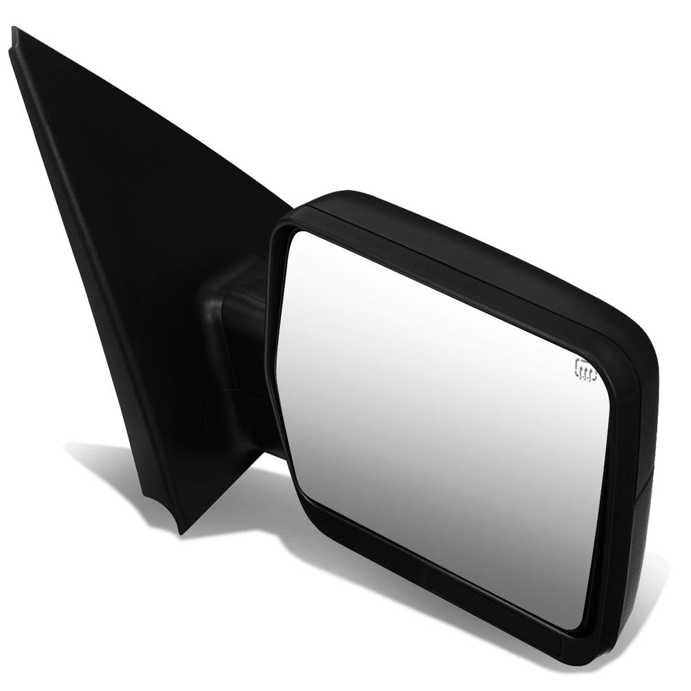 Right Towing Side Mirror Powered Heated LED Turn Signal 04-14 F-150 BFC-VMIR-018-T111-BK-R