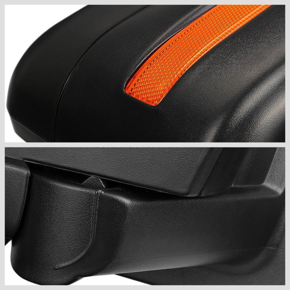 Right Black Towing Side Mirror Powered Adjustment W/Heated for 04-14 F-150