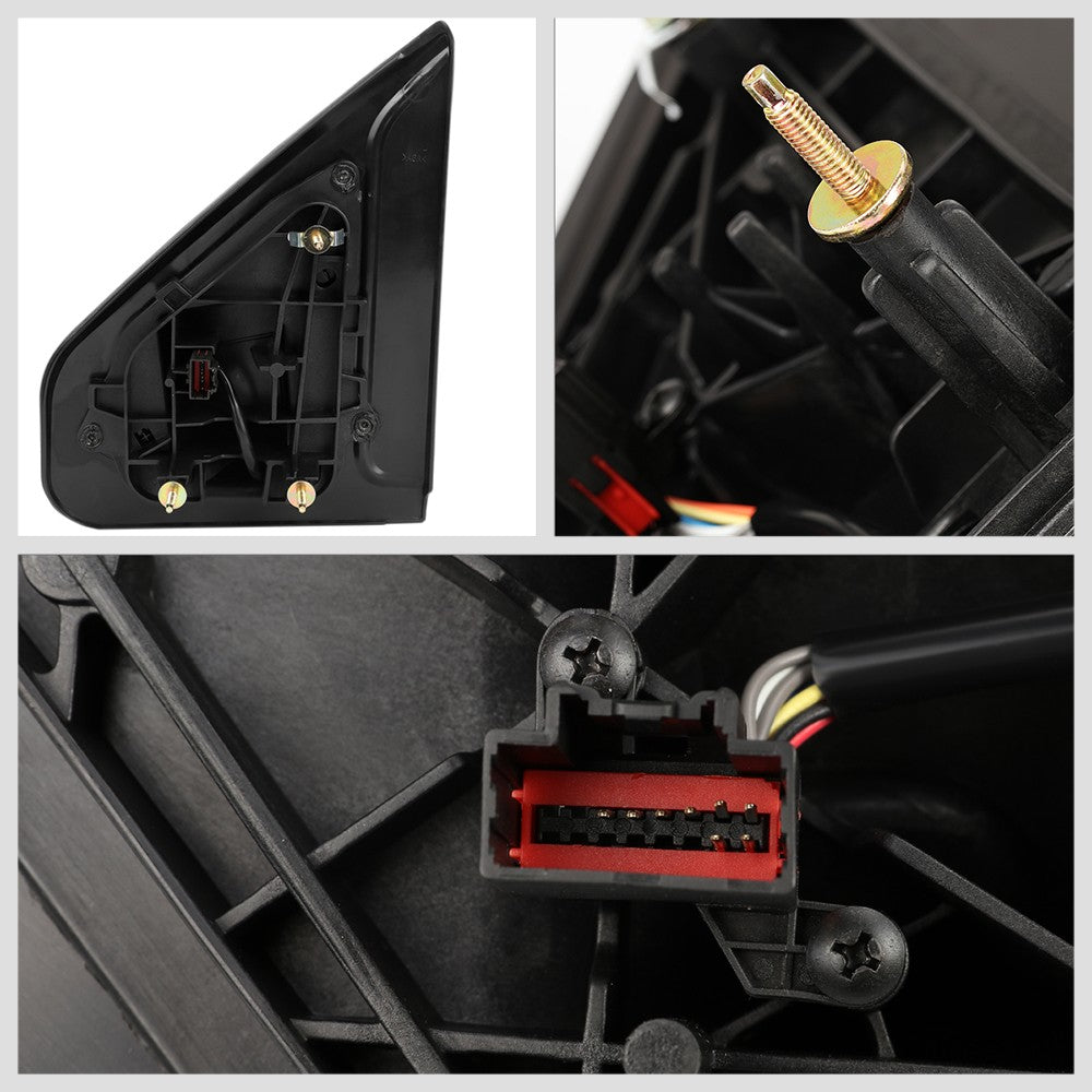 Right Black Towing Side Mirror Powered Adjustment W/Heated for 04-14 F-150