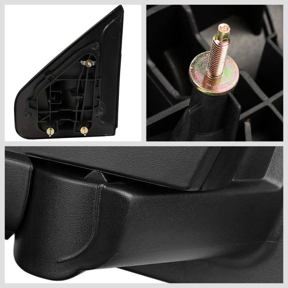 Right/Passenger Chrome Towing Side Mirror Manual Adjustment for 04-14 F-150
