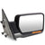 Right Black Towing Side Mirror Manual+ Turn Signal 04-14 F-150 BFC-VMIR-019-T666-BK-AM-R