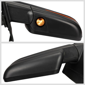 Left Towing Side Mirror Powered Adjustment W/Heated Turn Signal for 04-14 F150