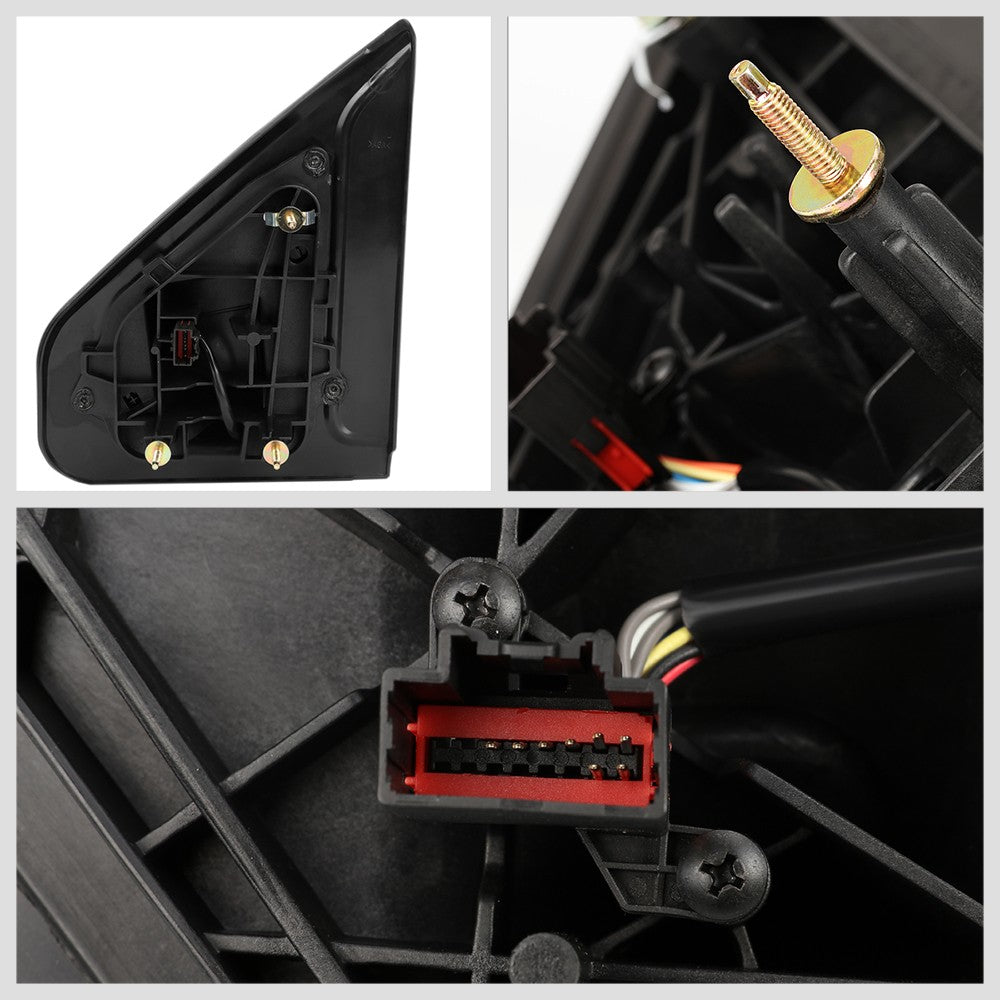Right Chrome Towing Side Mirror Powered W/Heated LED Turn Signal for 04-14 F-150