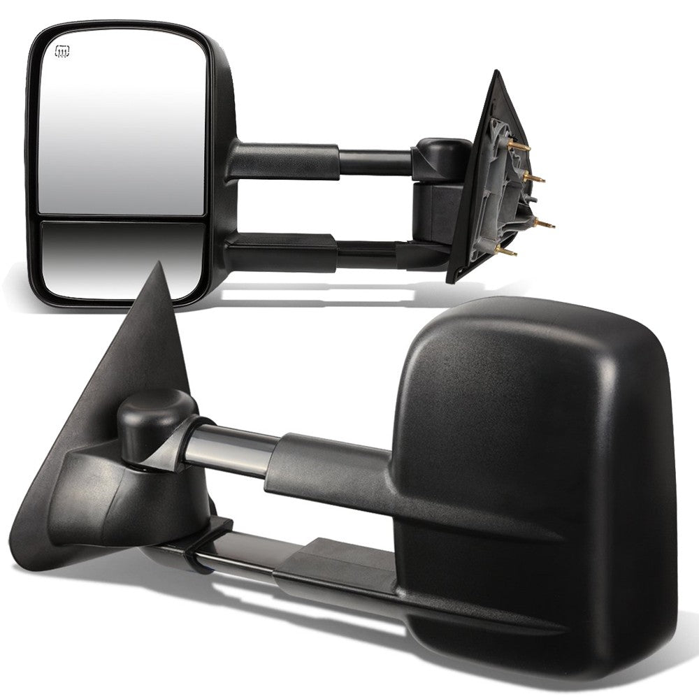 Left/Right Towing Side Mirror Powered+ Heated 14-18 Sierra 1500 BFC-VMIR-020-T111-BK