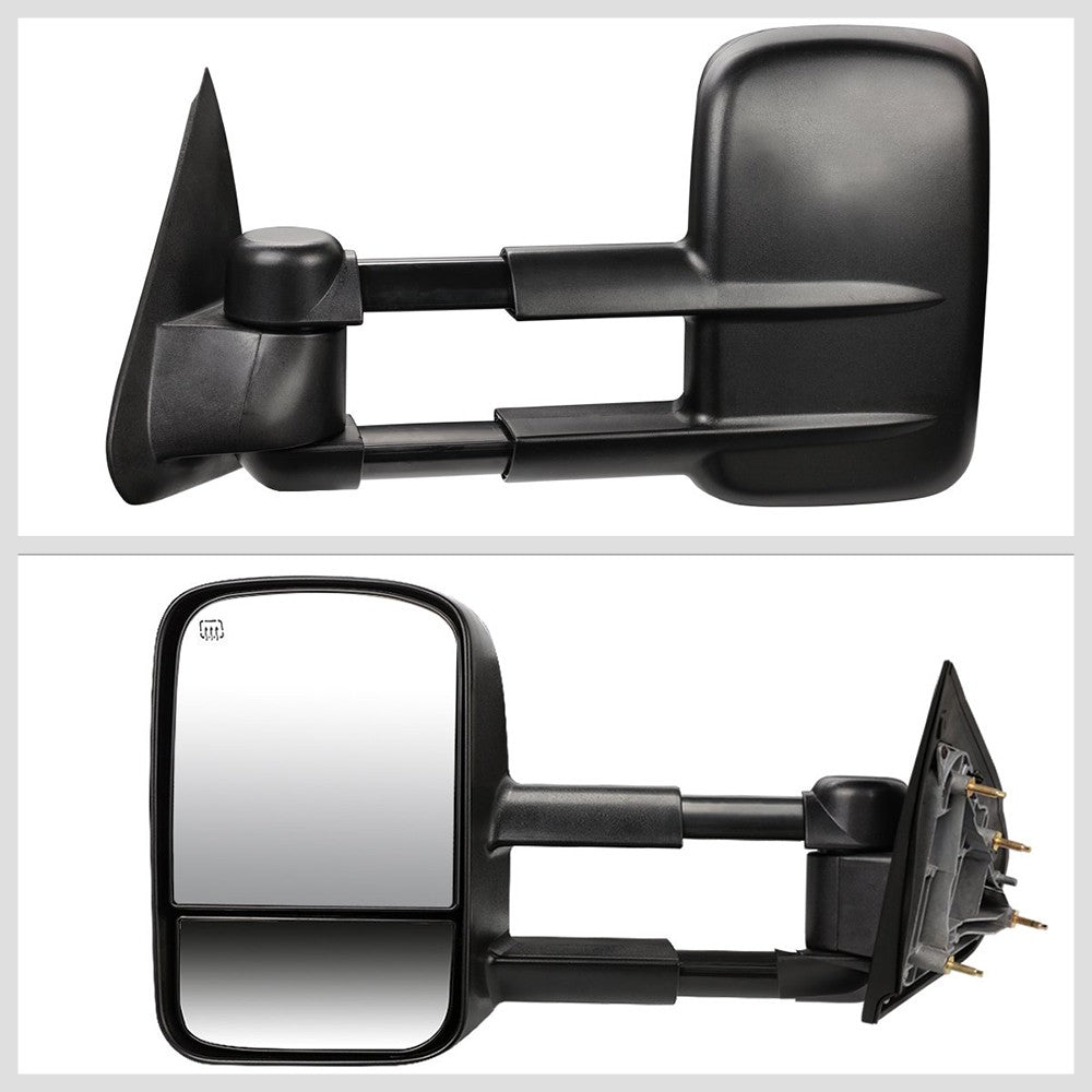 Left/Right Towing Side Mirror Powered Adjustment W/Heated for 14-18 Sierra 1500