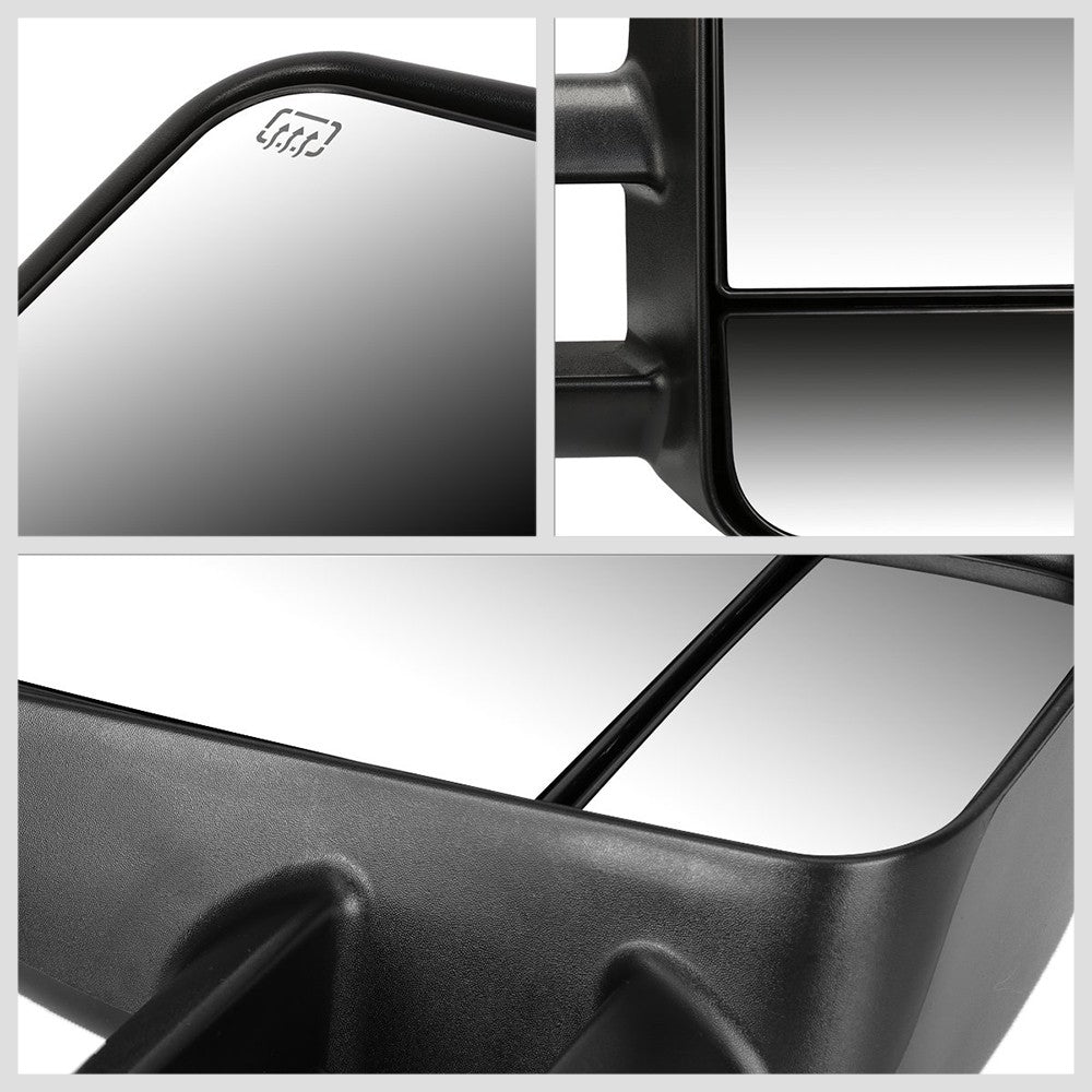 Left/Right Towing Side Mirror Powered Adjustment W/Heated for 14-18 Sierra 1500