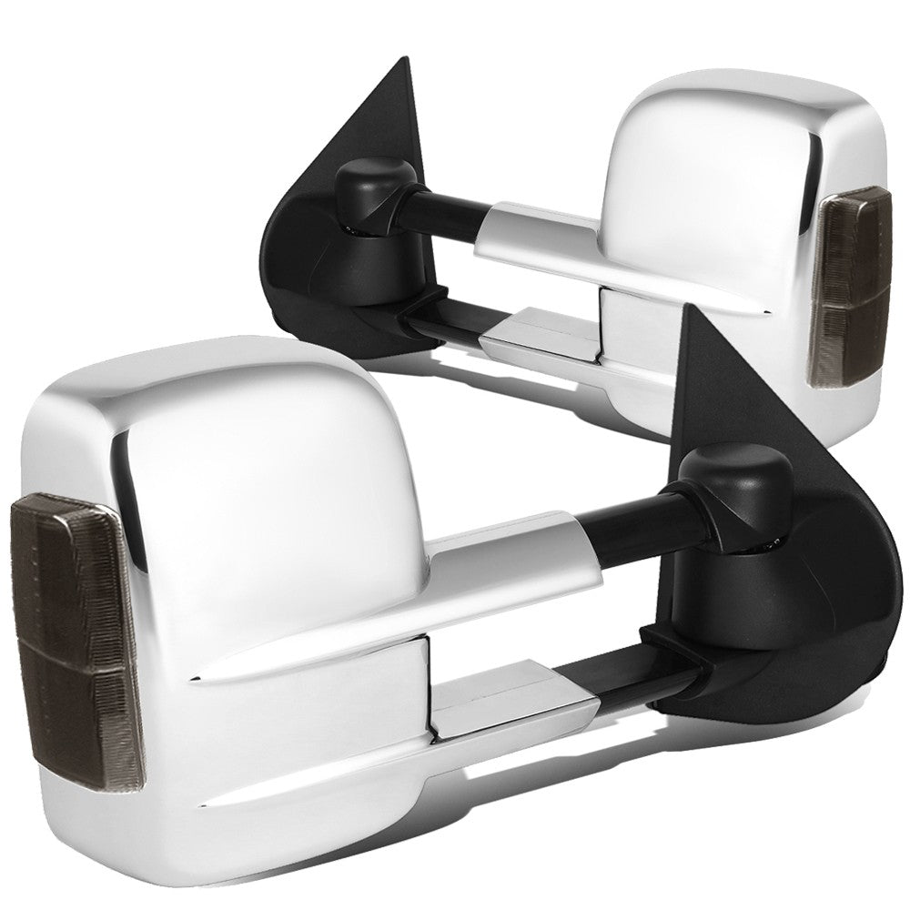 Left/Right Towing Side Mirror Heated+ Turn Signal 15-18 Sierra 1500 BFC-VMIR-020-T999-CH-SM