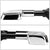 Left/Right Towing Side Mirror Powered W/Heated Turn Signal for 15-18 Sierra 1500