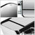 Left/Right Towing Side Mirror Powered W/Heated Turn Signal for 15-18 Sierra 1500