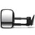 Left Black Towing Side Mirror Powered Adjustment Heated 00-02 Yukon BFC-VMIR-021-T111-BK-L