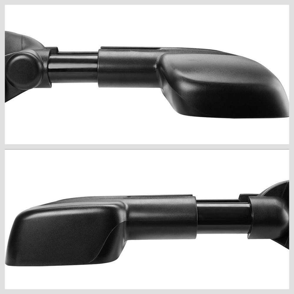 Left Black Towing Side Mirror Powered Adjustment W/Heated for 00-02 Yukon