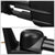 Left Black Towing Side Mirror Powered Adjustment W/Heated for 00-02 Yukon
