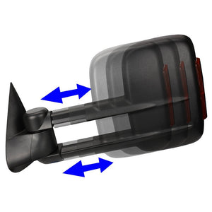Left/Right Towing Side Mirror Powered W/Heated Turn Signal for 99-02 Sierra 2500