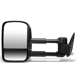 Right Black Towing Side Mirror Powered Adjustment 93-00 GMC C2500 BFC-VMIR-022-T111-BK-R