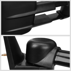 Right/Passenger Black Towing Side Mirror Powered Adjustment for 93-00 GMC C2500