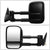 Left/Driver Black Towing Side Mirror Manual Adjustment for 94-98 GMC K1500
