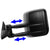 Left/Driver Black Towing Side Mirror Manual Adjustment for 94-98 GMC K1500