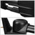 Left/Driver Black Towing Side Mirror Manual Adjustment for 94-98 GMC K1500