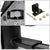 Left/Driver Black Towing Side Mirror Manual Adjustment for 94-98 GMC K1500