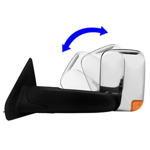 Left/Right Towing Side Mirror Powered Adjustment W/Heated for 94-97 Ram 3500