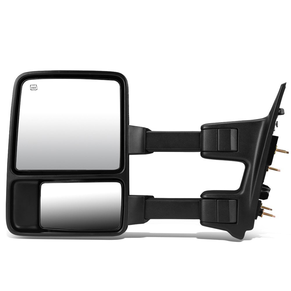 Left/Driver Towing Side Mirror Powered Adjustment Heated 99-07 F-250SD BFC-VMIR-026-T888-BK-AM-L