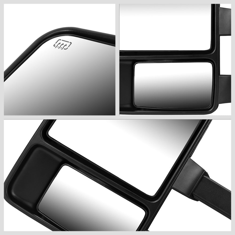 Left/Driver Towing Side Mirror Powered Adjustment W/Heated for 99-07 F-250 SD