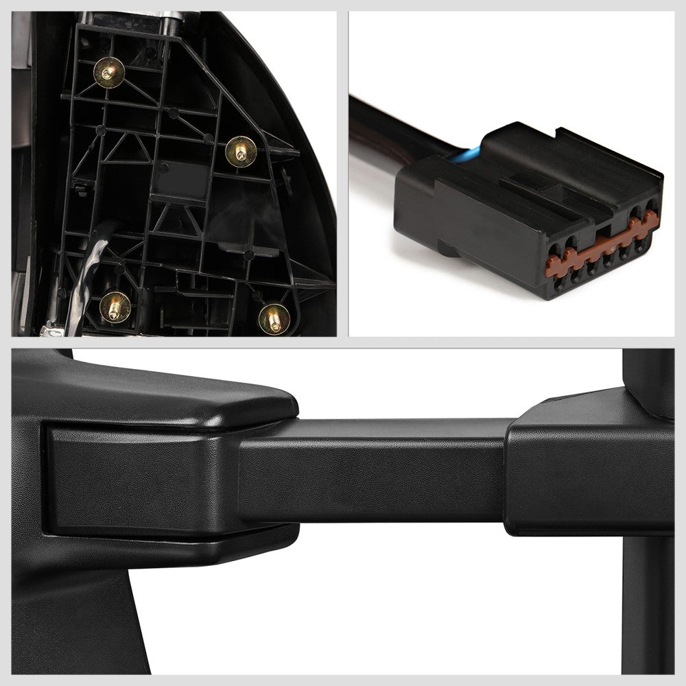 Left/Driver Towing Side Mirror Powered Adjustment W/Heated for 99-07 F-250 SD