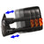 Left/Right Black Towing Side Mirror Manual+ Turn Signal for 08-16 F-350 SD