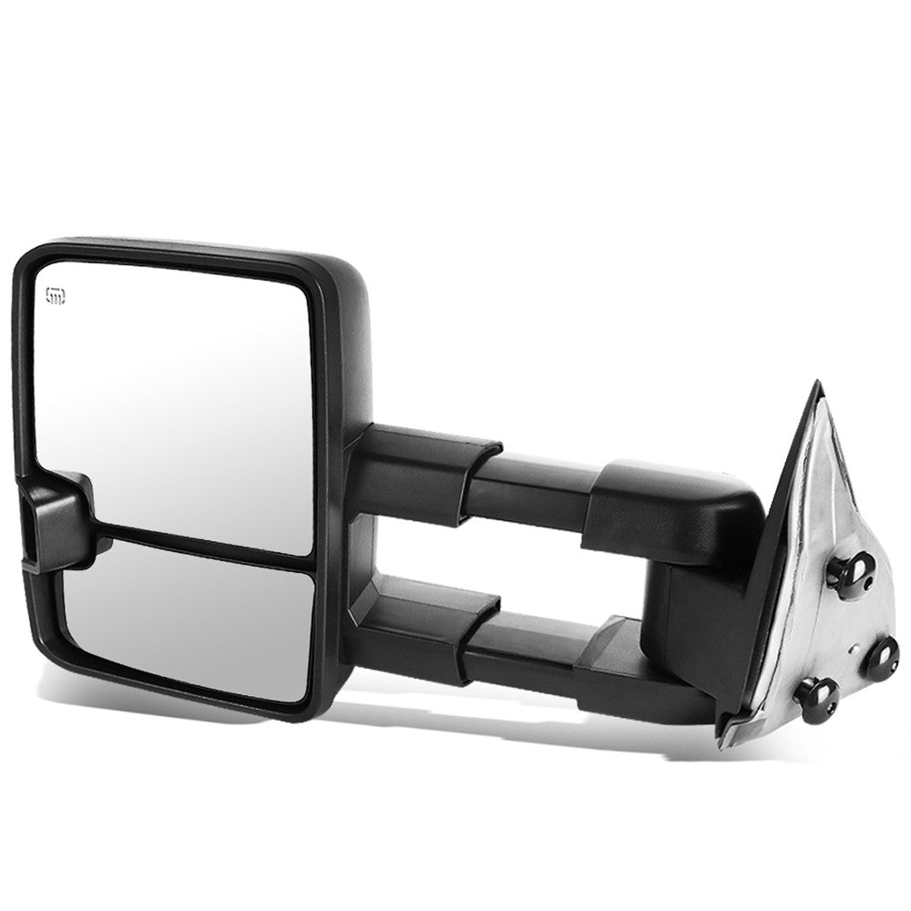 Left Towing Side Mirror Powered Heated LED Turn Signal 07-13 Avalanche BFC-VMIR-028-T888-BK-SM-L