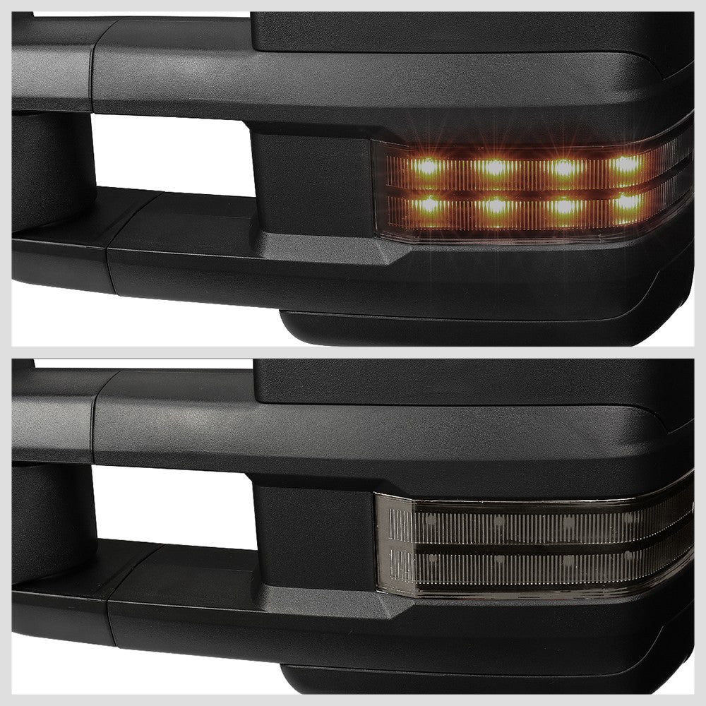 Left Towing Side Mirror Powered W/Heated LED Turn Signal for 07-13 Avalanche