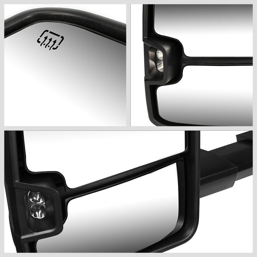 Left Towing Side Mirror Powered W/Heated LED Turn Signal for 07-13 Avalanche