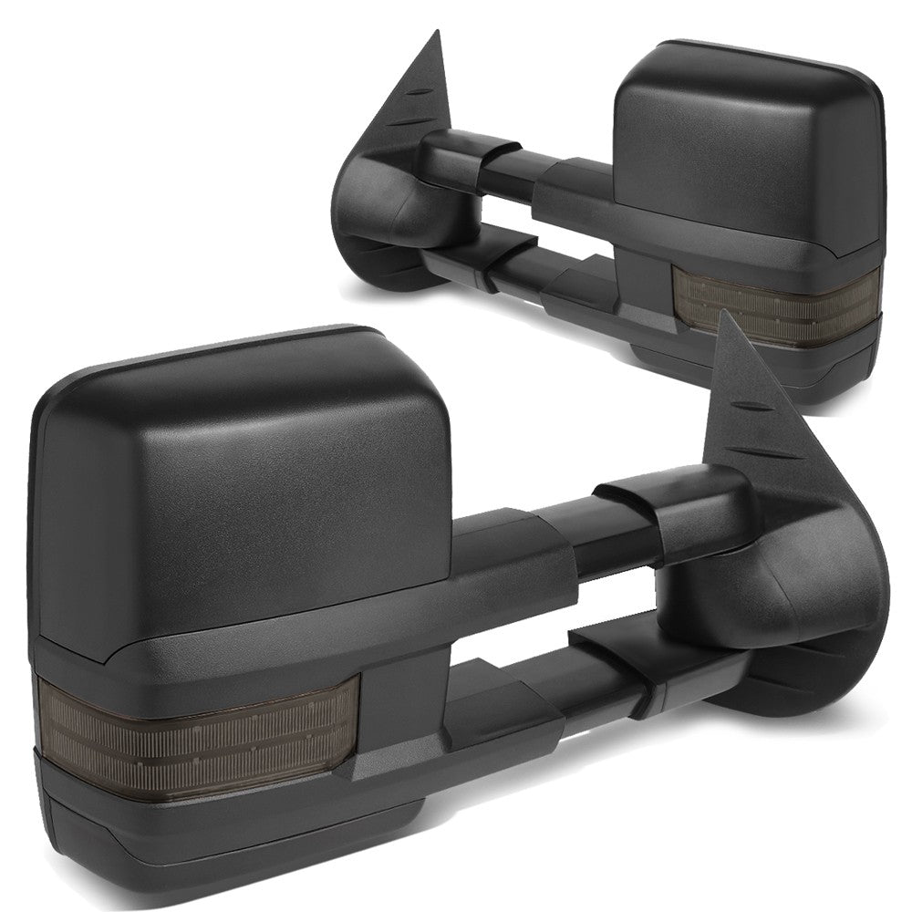 Left/Right Towing Side Mirror Powered Heated Turn Signal 07-14 Tahoe BFC-VMIR-028-T888-BK-SM
