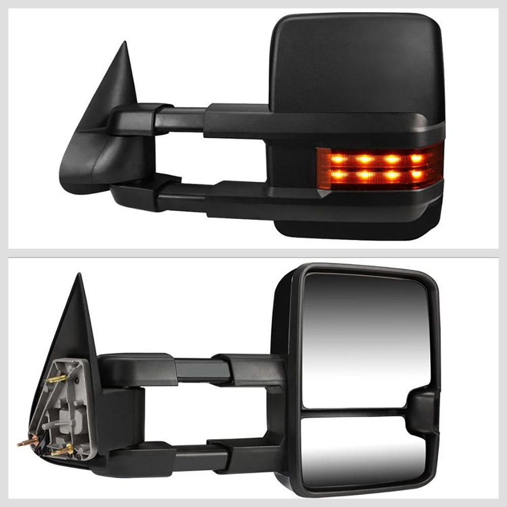 Left/Right Towing Side Mirror Powered Adjustment W/Heated for 02-06 Escalade