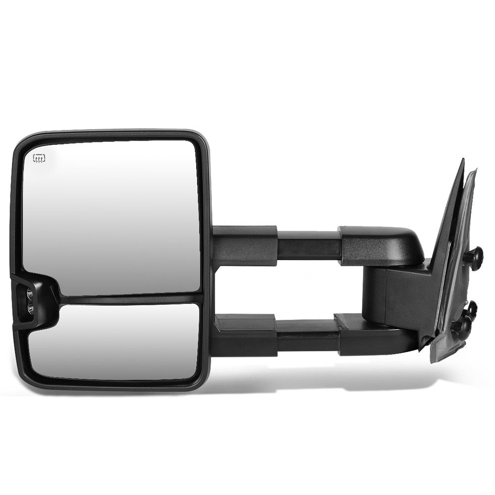 Left/Driver Towing Side Mirror Powered Adjustment Heated 00-02 Yukon BFC-VMIR-030-T888-BK-SM-L