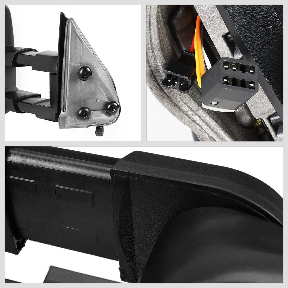 Left/Driver Towing Side Mirror Powered Adjustment W/Heated for 00-02 Yukon