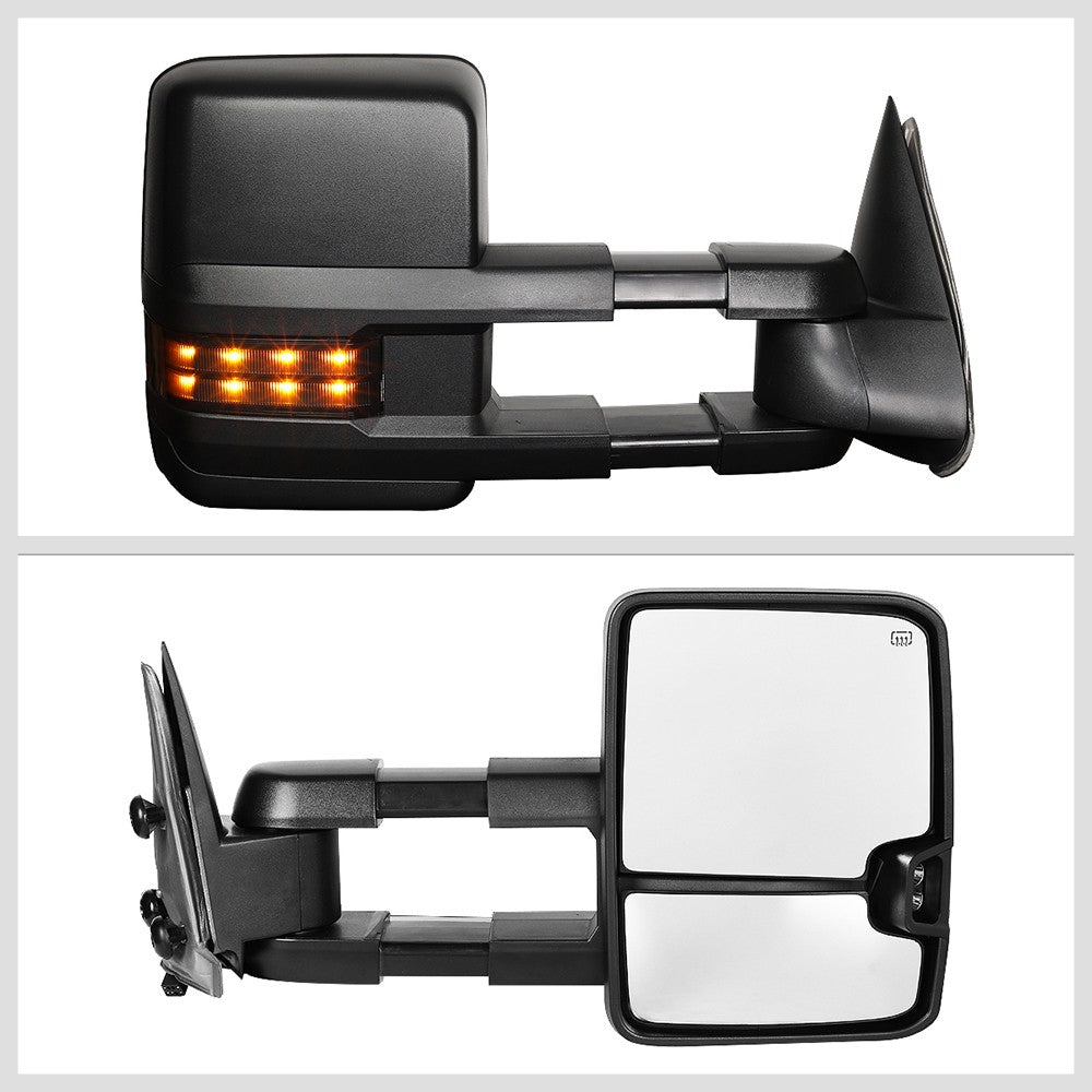 Right/Passenger Towing Side Mirror Powered Adjustment W/Heated for 00-02 Tahoe