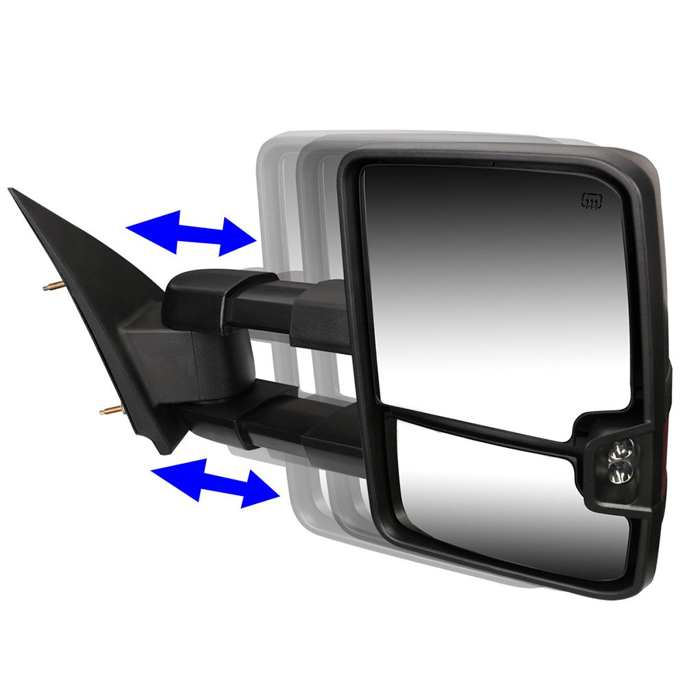 Right/Passenger Towing Side Mirror Powered Adjustment W/Heated for 00-02 Tahoe