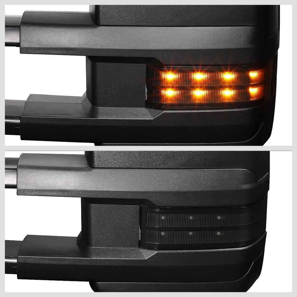 Left/Right Towing Side Mirror Powered Heated Turn Signal for 99-02 Silverado2500