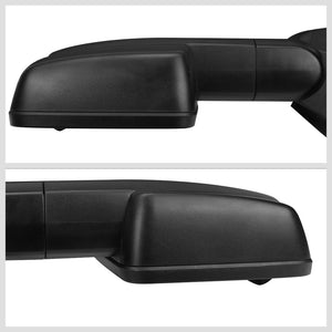 Left/Right Black Towing Side Mirror Powered LED Turn Signal for 96-99 Tahoe